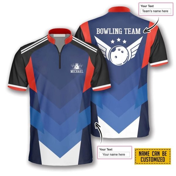 Cyborg Bowling Team Personalized Names And Team Jersey Shirt – Gift For Bowling Enthusiasts