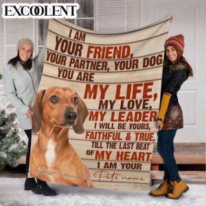 Dachshund Fleece Throw Blanket - Pendleton Sherpa Fleece Blanket - Gifts For Dog Lover
