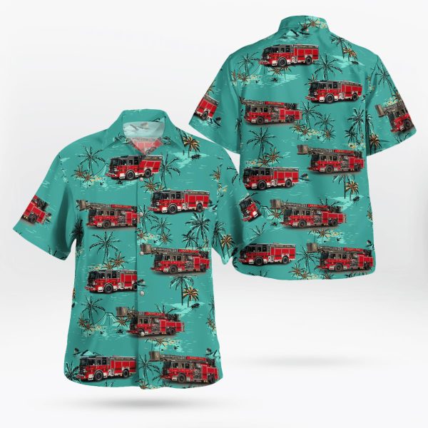 Derry, NH Fire Department, Derry, New Hampshire Hawaiian Shirt – Gifts For Firefighters In Derry, NH