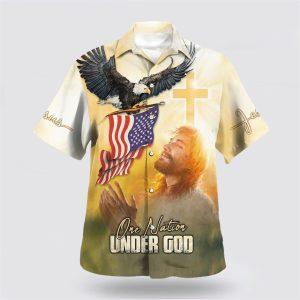Eagle Jesus America One Nation Under God Hawaiian Shirt 1 yskqwo.jpg