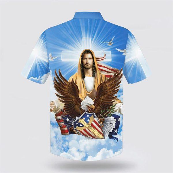 Eagle One Nation Under God Hawaiian Shirt – Gifts For Christians