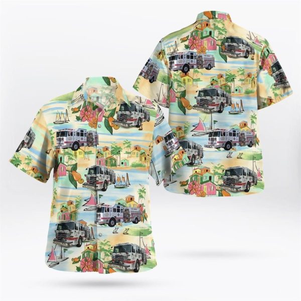 East Brunswick Independent Fire Company, NJ Hawaiian Shirt – Gifts For Firefighters In NJ