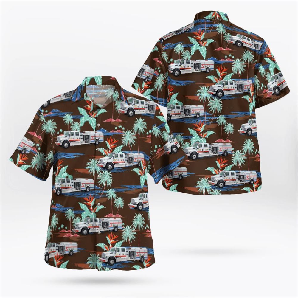 Harbor Town Hawaiian Shirt