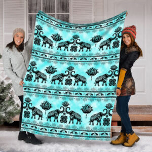 Elephant Indian Blanket Version 2 Sofa Bed…