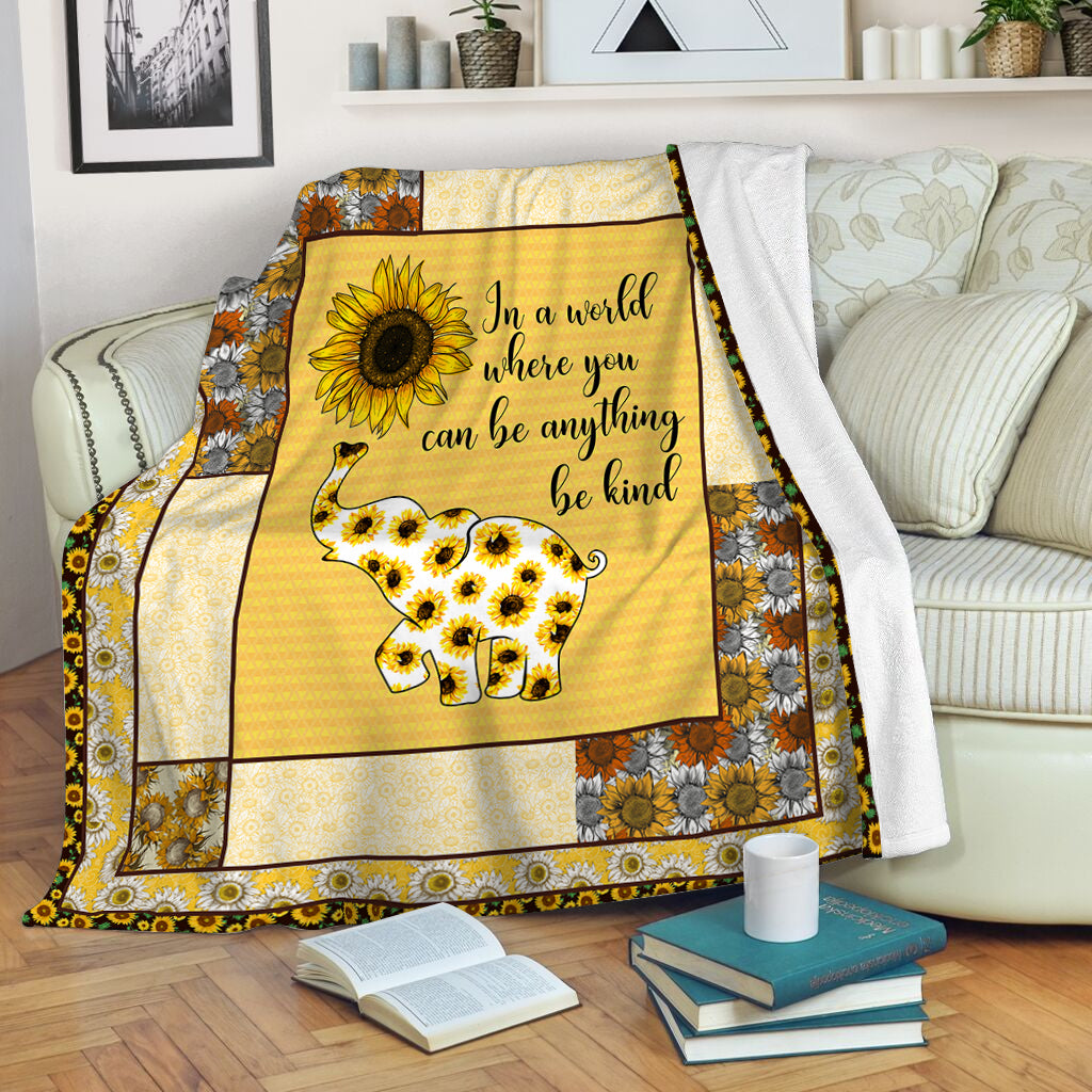 Sunflower Elephant Blanket,Best White Elephant Gifts for Women Ideas,Unique  Sunf