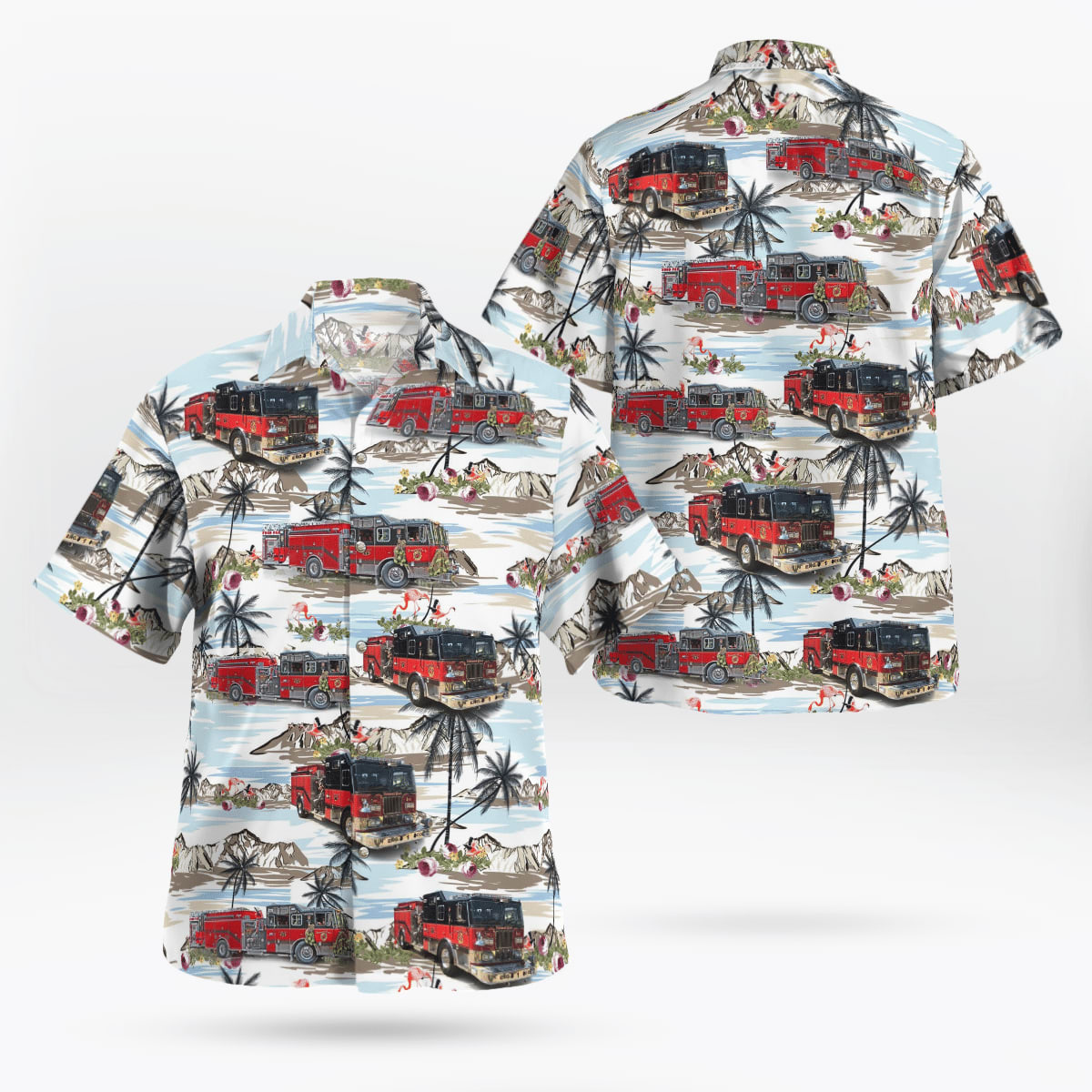 Elmwood Park Fire Dept, NJ, Elmwood Park, New Jersey Hawaiian Shirt – Gifts For Firefighters In Elmwood Park, NJ Elmwood Park Fire Dept, NJ, Elmwood Park, New Jersey Hawaiian Shirt – Gifts For Firefighters In Elmwood Park, NJ