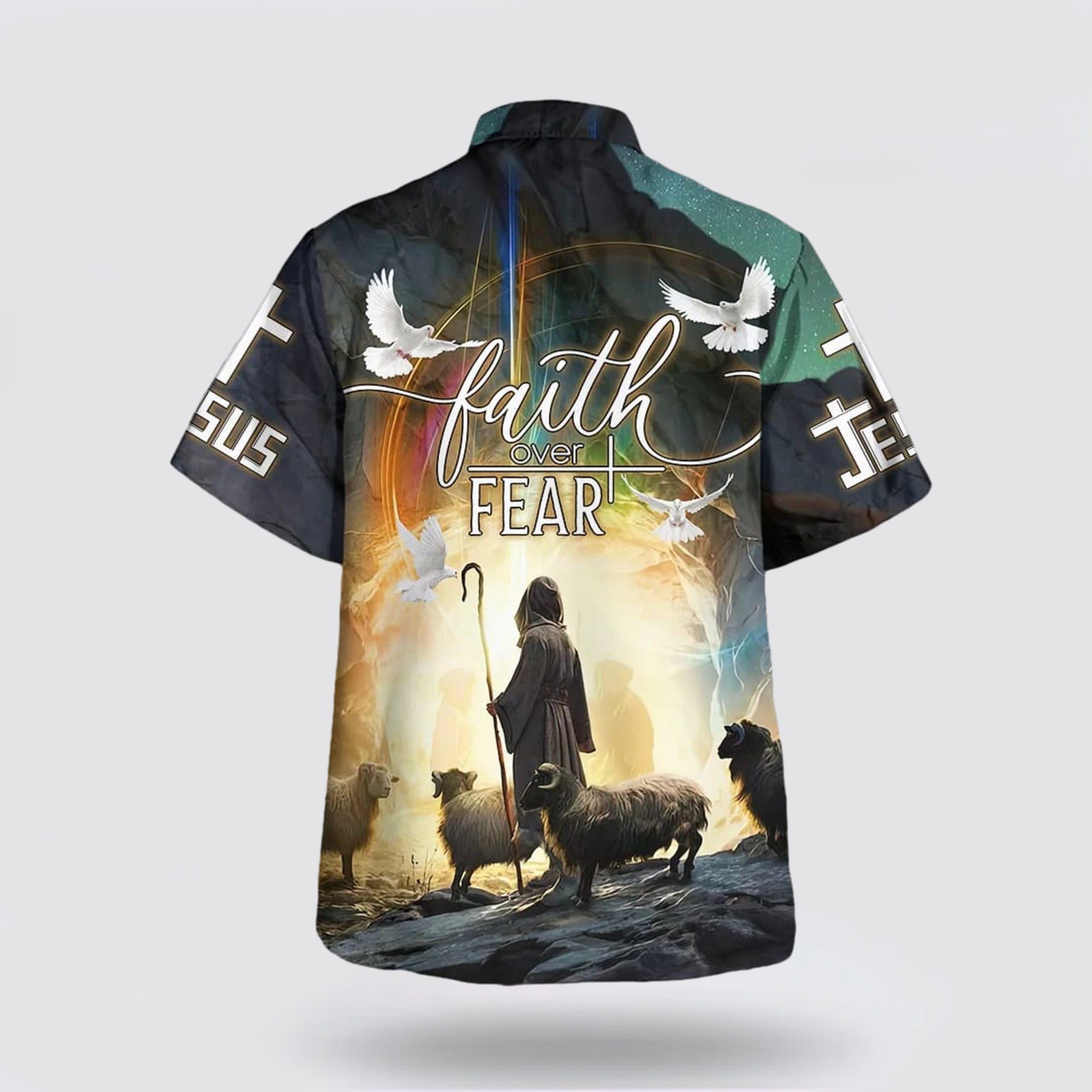 Faith Over Fear Hawaiian Shirt Jesus And The Sheep Hawaiian Shirts – Gifts For People Who Love Jesus Faith Over Fear Hawaiian Shirt Jesus And The Sheep Hawaiian Shirts – Gifts For People Who Love Jesus