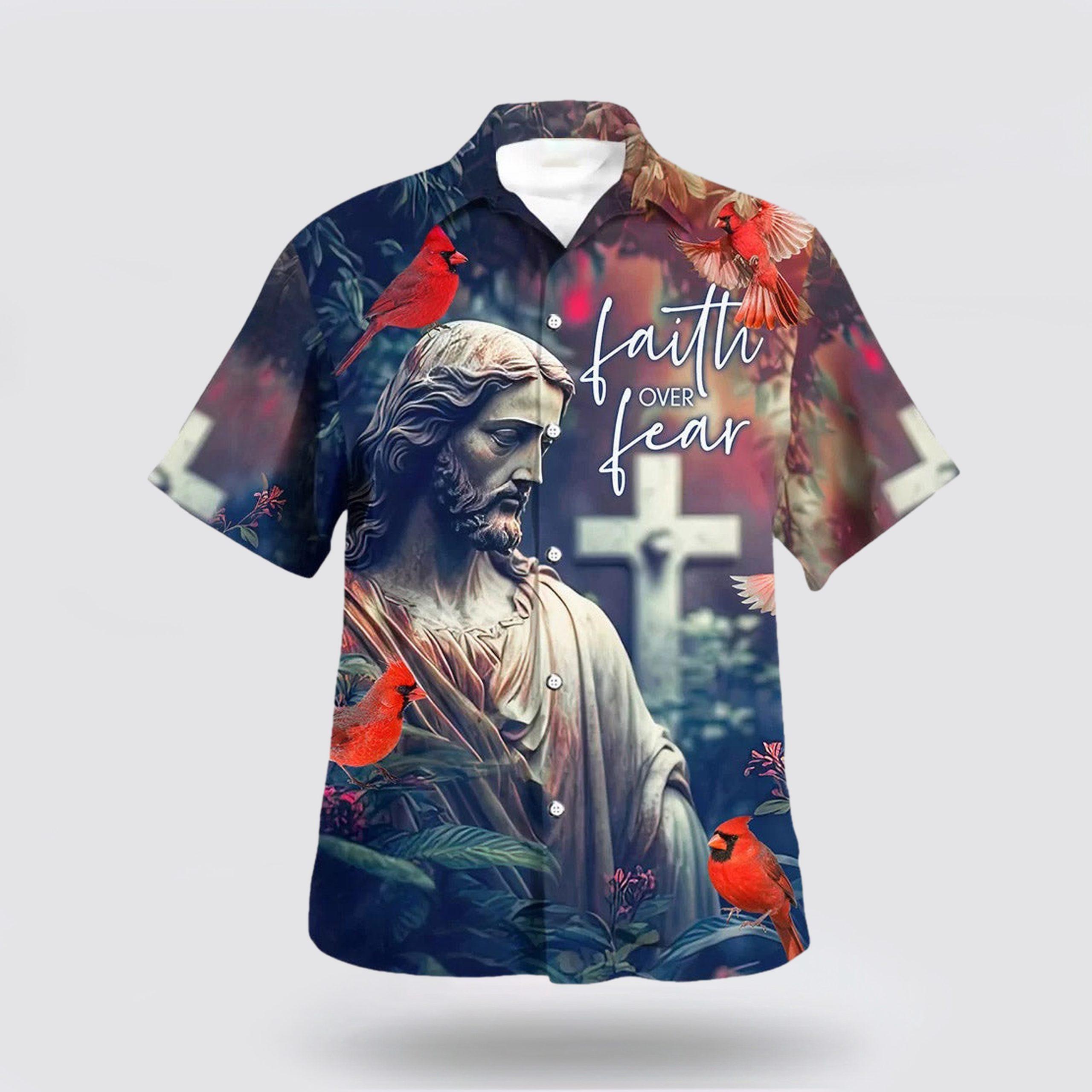 Faith Over Fear Hummingbird Hawaiian Shirts – Gifts For People Who Love Jesus Faith Over Fear Hummingbird Hawaiian Shirts – Gifts For People Who Love Jesus