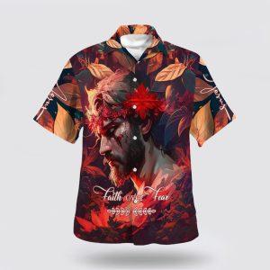 Faith Over Fear Jesus Hawaiian Shirts –…