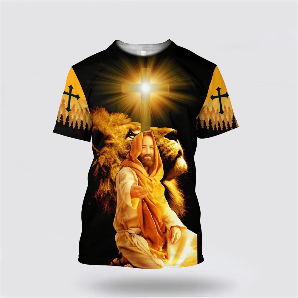 Fall For Jesus He Never Leaves Jesus All Over Print 3D T Shirt – Gifts For Jesus Lovers Fall For Jesus He Never Leaves Jesus All Over Print 3D T Shirt – Gifts For Jesus Lovers