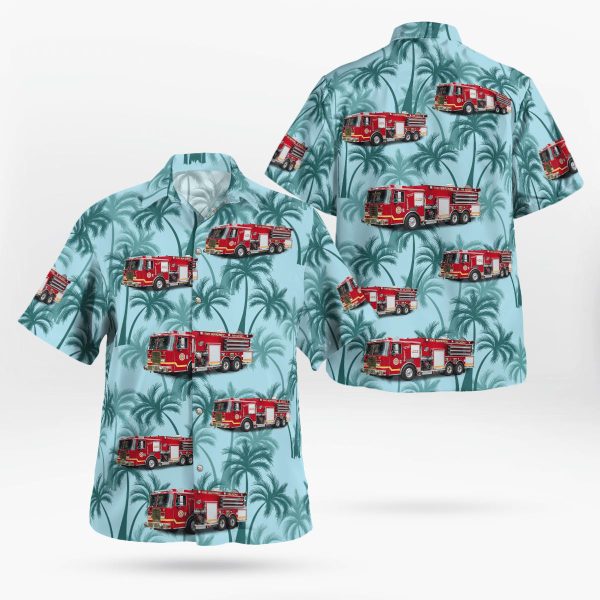 Fort Montgomery, NY, Fort Montgomery Fire District Hawaiian Shirt – Gifts For Firefighters In Fort Montgomery, NY
