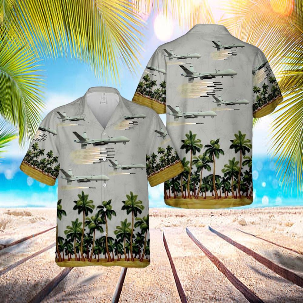 General Atomics 2 Mq-9 Reaper Hawaiian Shirt – Hawaiian Outfit For Men – Gift For Young Adult General Atomics 2 Mq-9 Reaper Hawaiian Shirt – Hawaiian Outfit For Men – Gift For Young Adult