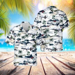 General Atomics Mq-9 Reaper Hawaiian Shirt - Hawaiian Outfit For Men - Gift For Young Adult