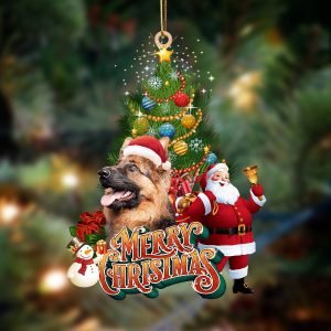 German Shepherd Christmas Tree&Dog Hanging Christmas Plastic…