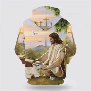Give It To God And Go To Sleep Hoodie Jesus And The Lamb Hoodies Jesus All Over Print 3D Hoodie Gifts For Christians 2 y7a9bn.jpg
