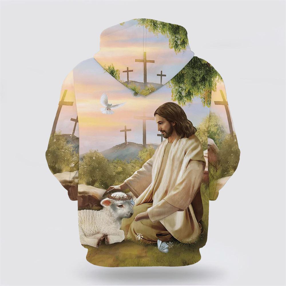 Give It To God And Go To Sleep Hoodie Jesus And The Lamb Hoodies Jesus All Over Print 3D Hoodie – Gifts For Christians Give It To God And Go To Sleep Hoodie Jesus And The Lamb Hoodies Jesus All Over Print 3D Hoodie – Gifts For Christians