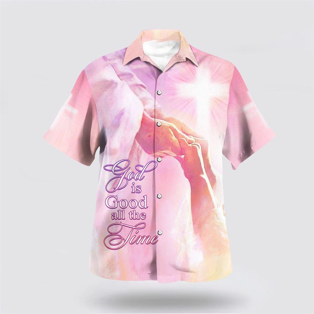 God Is Good All The Time Take My Hand God Hawaiian Shirts – Gifts For Christians God Is Good All The Time Take My Hand God Hawaiian Shirts – Gifts For Christians