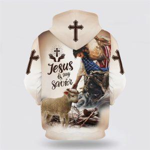 God Lamb Crown Of Thorn Jesus Is My Savior Hoodies Jesus All Over Print 3D Hoodie Gifts For Christians 2 trhvok.jpg