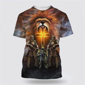 God Religion Christ Jesus With Lion All Over Print 3D T Shirt Gifts For Jesus Lovers 1 jpbr3v.jpg