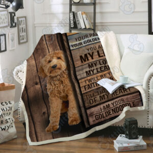 Goldendoodle - I Am Your Friend Blanket - Gift For Dog Loverrs - Memorial Sherpa Blanket, Fleece Blanket