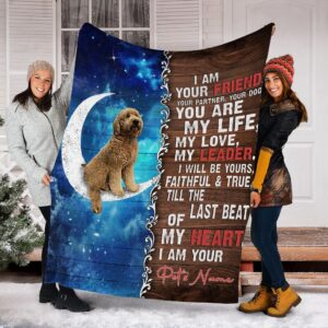 Goldendoodle Is Your Friend  Fleece Throw Blanket - Pendleton Sherpa Fleece Blanket - Gifts For Dog Lover