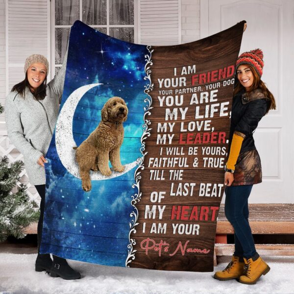 Goldendoodle Is Your Friend  Fleece Throw Blanket – Pendleton Sherpa Fleece Blanket – Gifts For Dog Lover