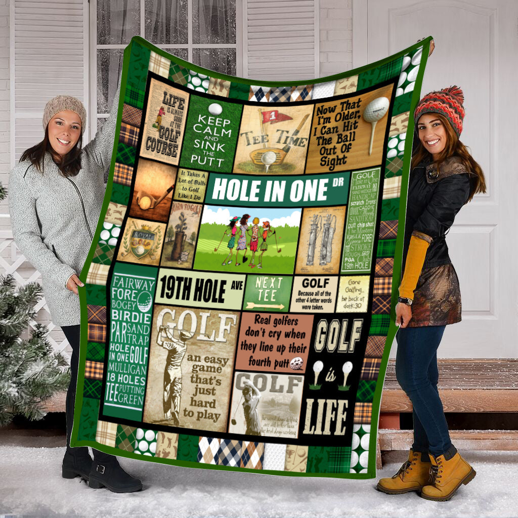 Golf Friend Pattern Vintage Fleece Throw Blanket – Throw Blankets For Couch – Soft And Cozy Blanket Golf Friend Pattern Vintage Fleece Throw Blanket – Throw Blankets For Couch – Soft And Cozy Blanket