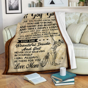 Golf To My Fleece Throw Blanket - Throw Blankets For Couch - Soft And Cozy Blanket