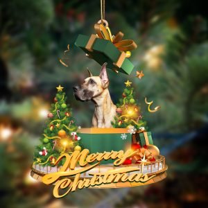 Great Dane-Christmas Gifts&Dogs Hanging Christmas Plastic Hanging…