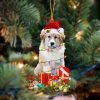 Great Pyrenees Dog Be Christmas Tree Hanging Christmas Plastic Hanging Ornament – Holiday Ornaments