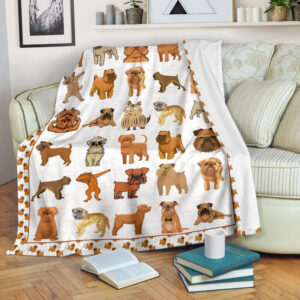 Griffon Bruxellois Fleece Throw Blanket – Pendleton…