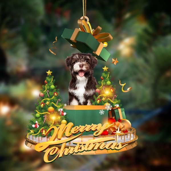 Havanese-Christmas Gifts&Dogs Hanging Christmas Plastic Hanging Ornament – Funny Ornament