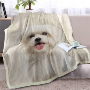 Havanese Face Fleece Throw Blanket – Pendleton…