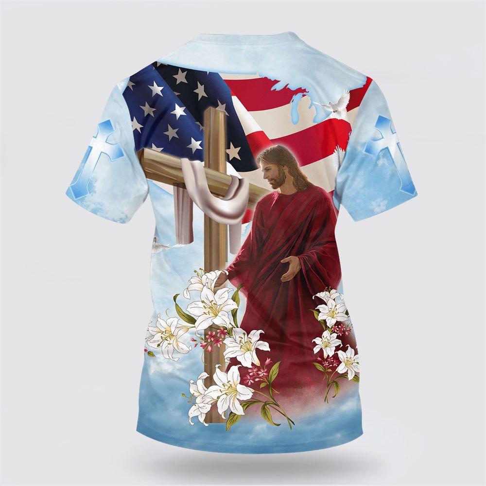 He Is Risen Jesus All Over Print 3D T Shirt For Men And Women – Gifts For Jesus Lovers He Is Risen Jesus All Over Print 3D T Shirt For Men And Women – Gifts For Jesus Lovers