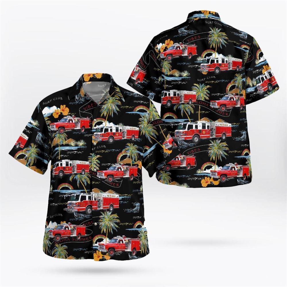 Hillburn Fire Department, Hillburn, NY Hawaiian Shirt – Gifts For Firefighters In Hillburn, NY Hillburn Fire Department, Hillburn, NY Hawaiian Shirt – Gifts For Firefighters In Hillburn, NY