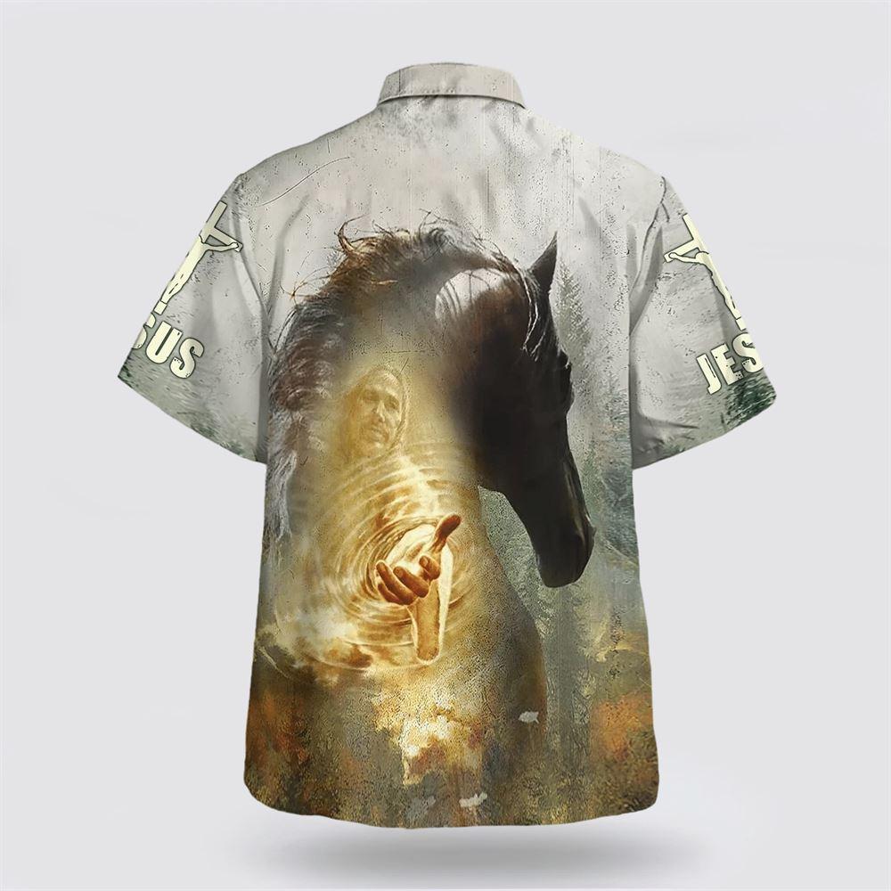 Horse And Jesus Faith Over Fear Hawaiian Shirt – Gifts For Christians Horse And Jesus Faith Over Fear Hawaiian Shirt – Gifts For Christians