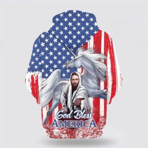 Horse With Jesus Hand All Over Print 3D Hoodie One Nation Under God All Over Print 3D Hoodie Gifts For Christians 2 cj4sqy.jpg