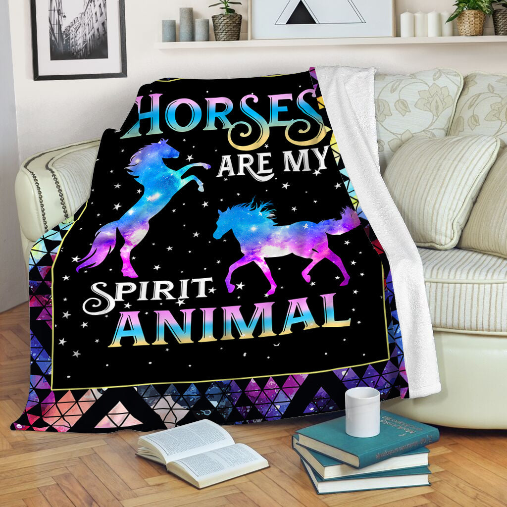Horses Are My Spirit Animal Fleece Throw Blanket – Throw Blankets For Couch – Best Blanket For All Seasons Horses Are My Spirit Animal Fleece Throw Blanket – Throw Blankets For Couch – Best Blanket For All Seasons