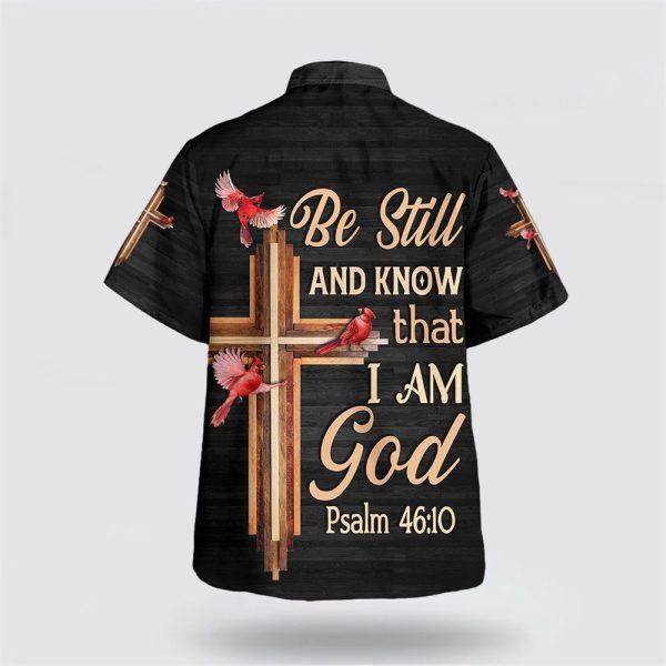 Hummingbird Be Still And Know That I Am God Hawaiian Shirts – Gifts For Christians