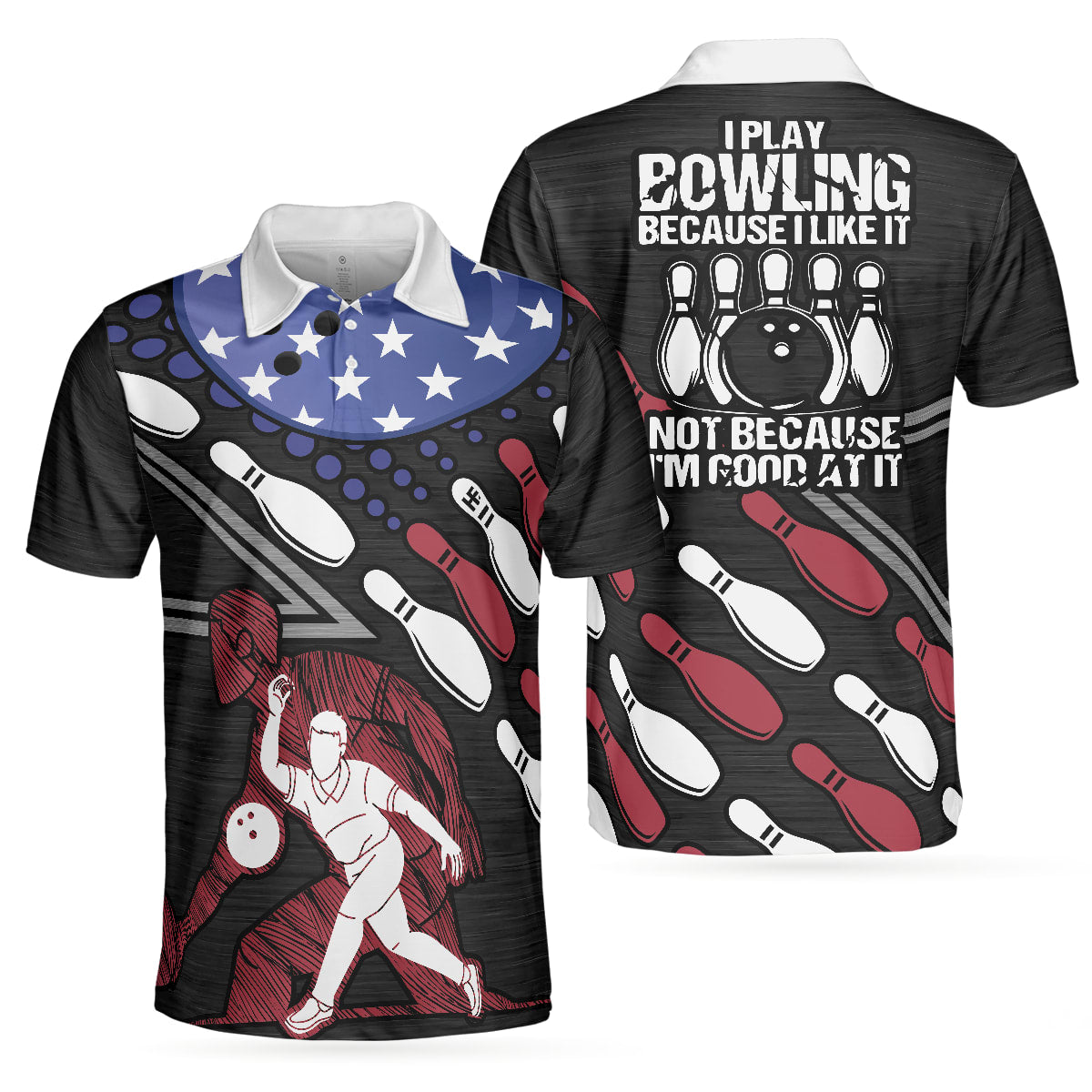 I Play Bowling Because I Like It Not Because I’m Good At It Polo Shirt For Men – Gifts For Young Adults I Play Bowling Because I Like It Not Because I’m Good At It Polo Shirt For Men – Gifts For Young Adults