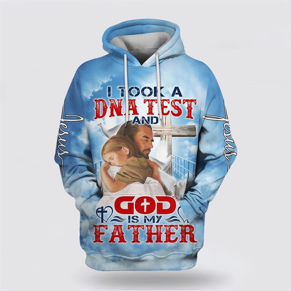 I Took A DNA Test And God Is My Father Jesus And Baby All Over Print 3D Hoodie – Gifts For Christians I Took A DNA Test And God Is My Father Jesus And Baby All Over Print 3D Hoodie – Gifts For Christians