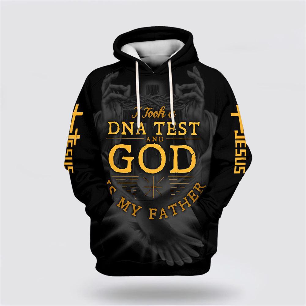 I Took A Dna Test And God Is My Father All Over Print 3D Hoodie – Gifts For Christians I Took A Dna Test And God Is My Father All Over Print 3D Hoodie – Gifts For Christians