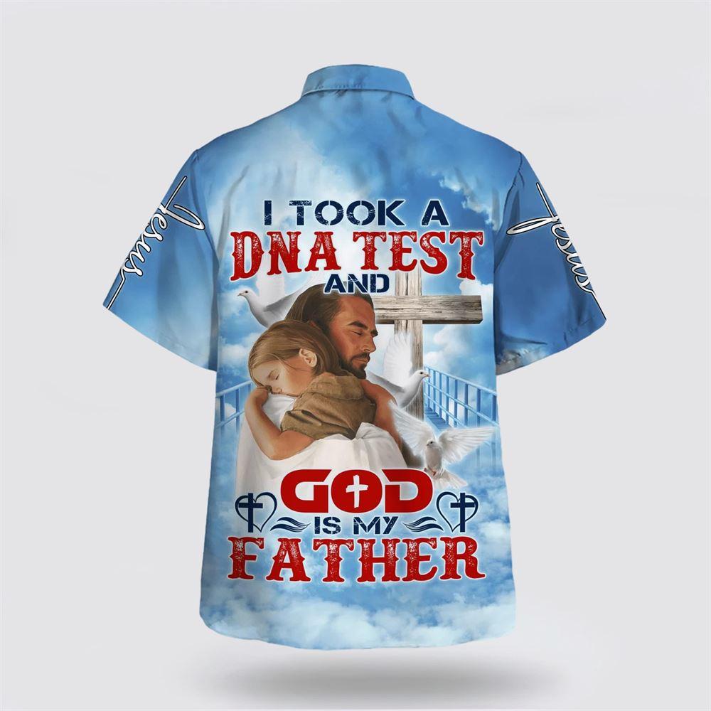 I Took A Dna Test And God Is My Father Jesus And Baby Hawaiian Shirts – Gifts For Christians I Took A Dna Test And God Is My Father Jesus And Baby Hawaiian Shirts – Gifts For Christians