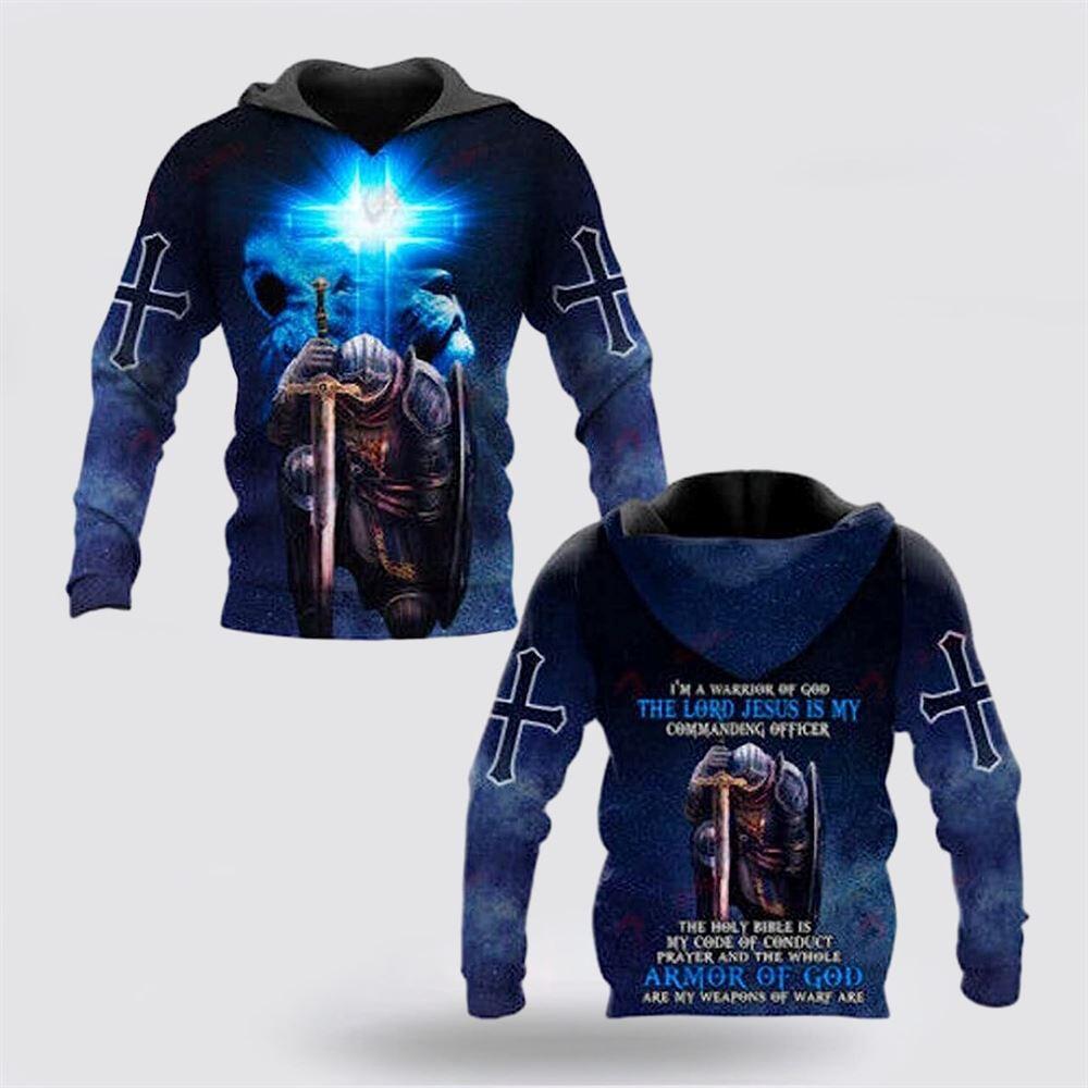 I’m A Warrior Of God Knight Christian God Jesus All Over Print 3D Hoodie – Gifts For Christians I’m A Warrior Of God Knight Christian God Jesus All Over Print 3D Hoodie – Gifts For Christians
