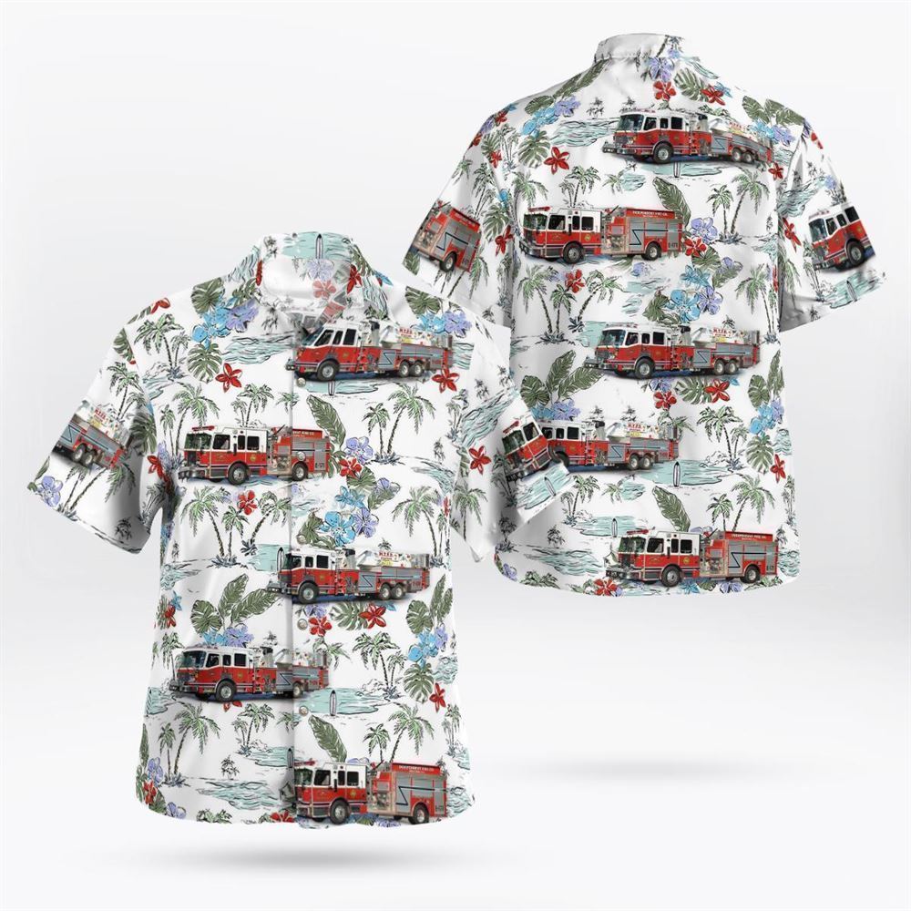 Independent Fire Co. of Belford, NJ Hawaiian Shirt – Gifts For Firefighters In Belford, NJ