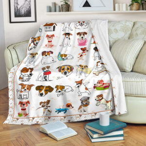 Jack Russell Fleece Throw Blanket – Pendleton…