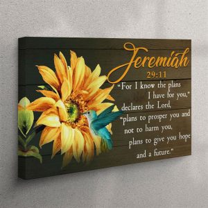Jeremiah 2911 Wall Art For I Know…