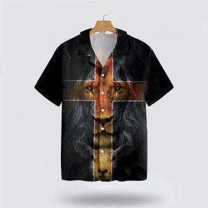 Jesus Amazing Lion And Lamb Hawaiian Shirt…
