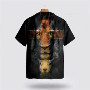 Jesus Amazing Lion And Lamb Hawaiian Shirt Gifts For Christians 2 ybraxr.jpg