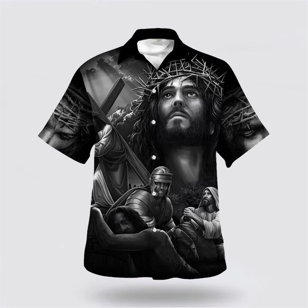 Jesus And His Warriors Are Fighting Hawaiian Shirt – Gifts For Christians Jesus And His Warriors Are Fighting Hawaiian Shirt – Gifts For Christians